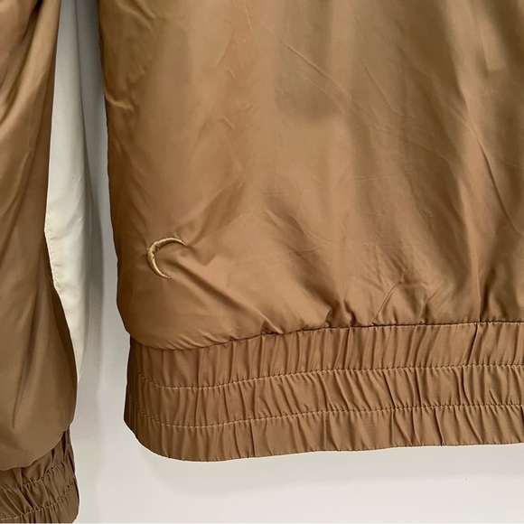 Zyia Camel Sierra Fleece Reversible Jacket Coat 70’s Retro Women’s Size Medium - Picture 10 of 16